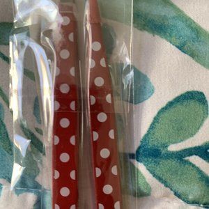 Eyebrow Tweezers 2-Pack Red & White